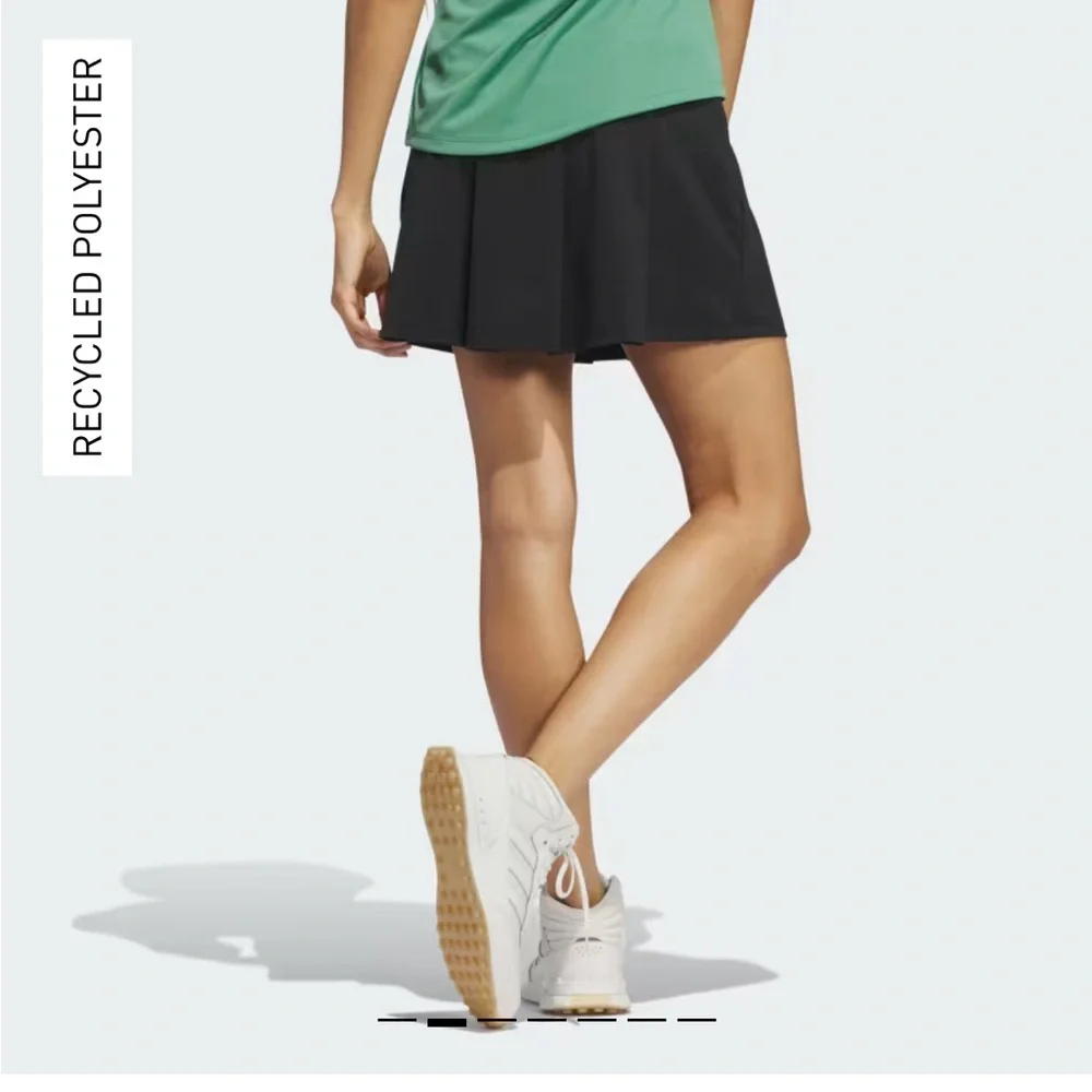 adidas Black Tour Pleated tennis  Skort. Sz XXL NWT - Picture 2 of 11